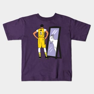 Anthony Davis Mirror GOAT Kids T-Shirt